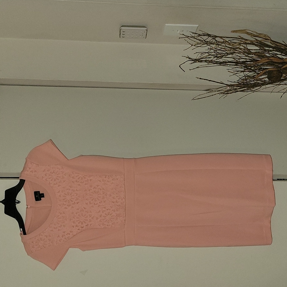 Peach Worthington Sheath Dress. Women's Size 4